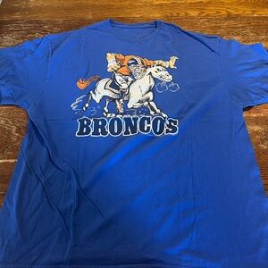 Blue Broncos Graphic T-Shirt